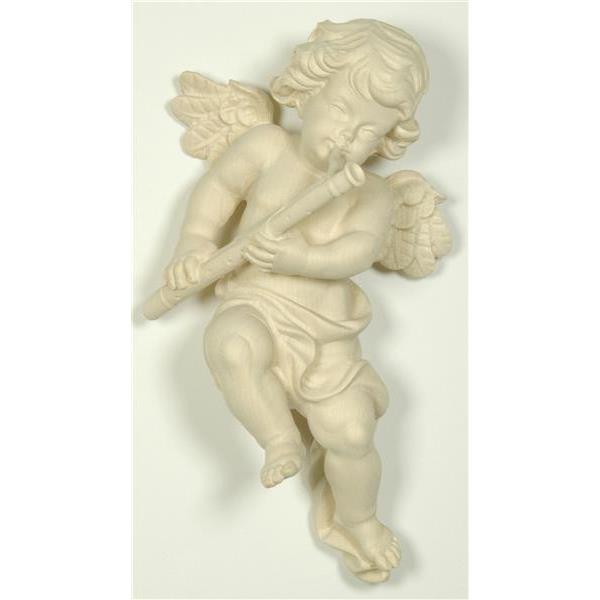 Putto angel with bassoon - natural