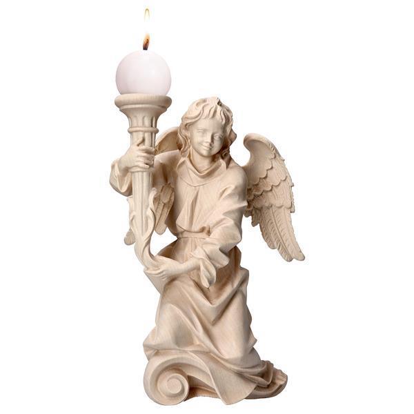 Chorus angel with candle left side - natural