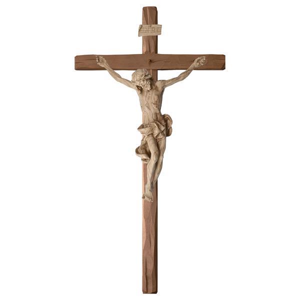 Crucifix Baroque Oak Cross straight - Natural Oak