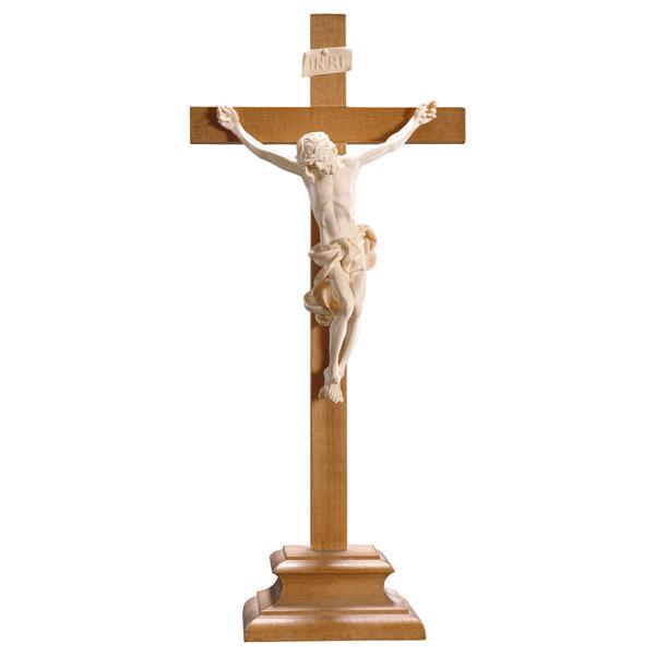 Crucifix Baroque - Pedestal cross - natural