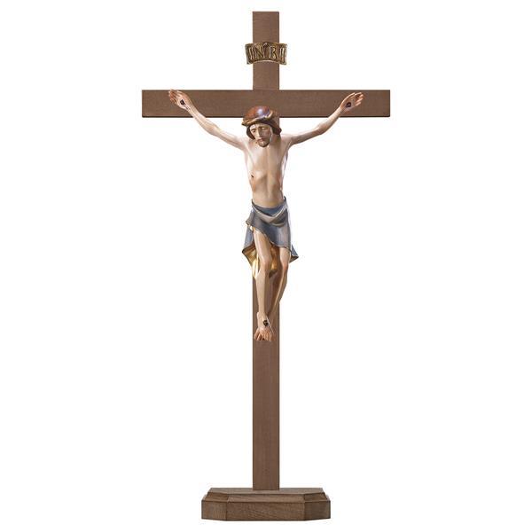 Crucifix Modern Pedestall cross - color