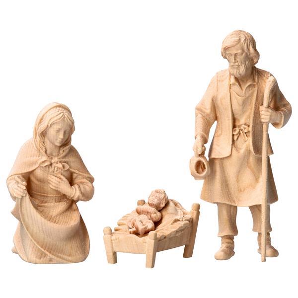 MO Holy Family 4 Pieces - Nat. Pine wood