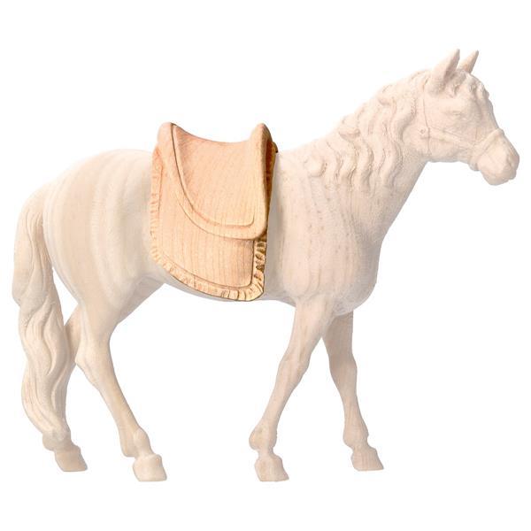 MO Saddle for standing horse - Nat. Pine wood