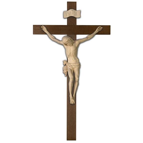 Crucifix Tacca + smooth straight cross - natural