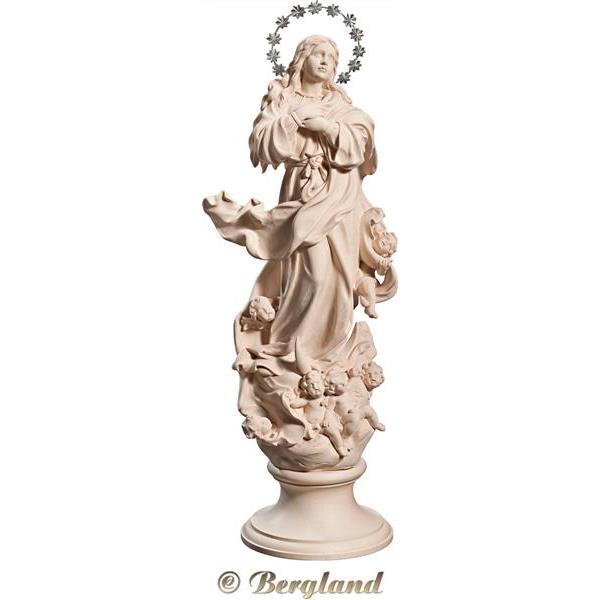 Assumption of Mary with silver corona - natural