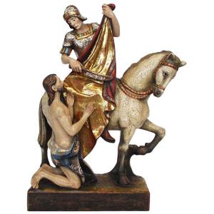 St.Martin on horseback with beggar