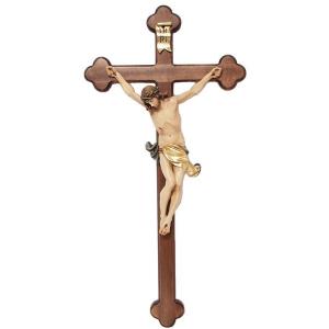 Crucifix - Christ's body with shamrock cross