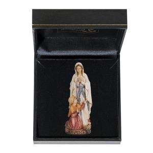 Our Lady of Lourdes-Bernadette with case