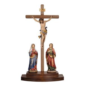 Crucifixion group Leonardo-cross standing
