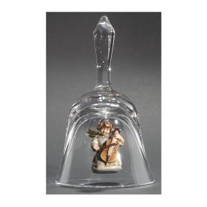 Crystal bell with Bell angel double-bass