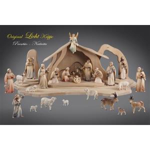 LI Presepe Luce SET 25 figure+Capanna Luce