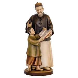 San Giuseppe Freinademetz con bambino e libro