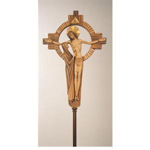 Processional cross with Madonna