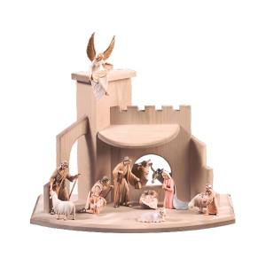 Set di 12 figure + stalla