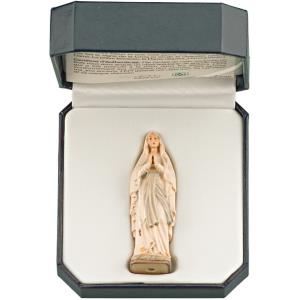 Virgin of Lourdes with case