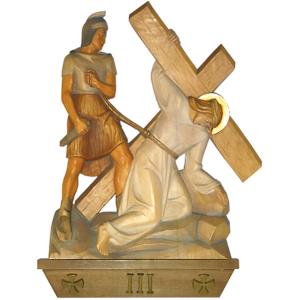 Via Crucis 15 st. 30x30 cm prezzo per scultura stazione