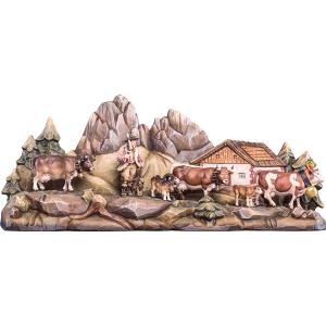 Transumanza con paesaggio