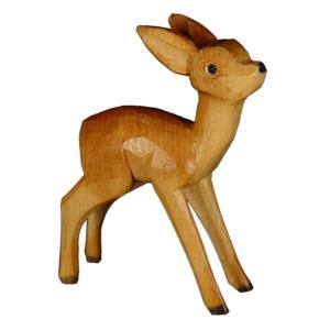 Bambi in piedi in cirmolo