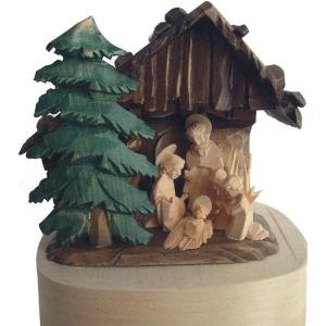 Confezione con presepe in miniatura