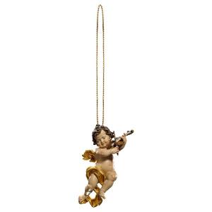 Putto con violino con filo oro