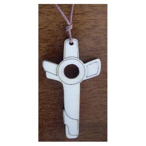 Mini Croce della Montagna Laser + cordoncino