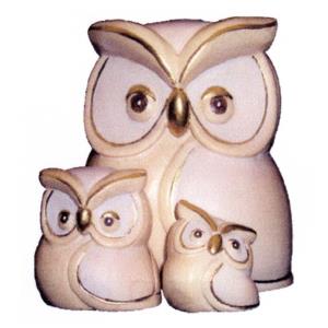 Gufo Buho con 2 piccoli