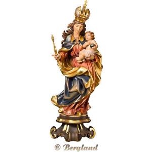 Madonna baroque on pedestal