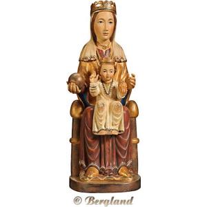 Madonna romanica seduta con Bambino