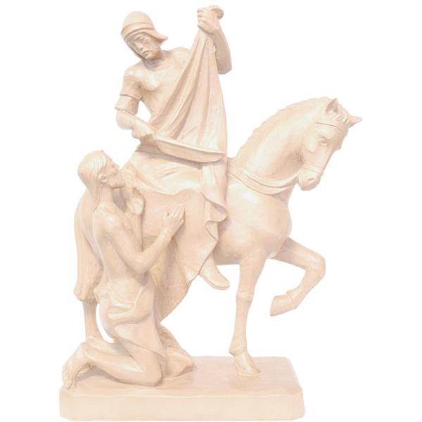 St.Martin on horseback with beggar - natural
