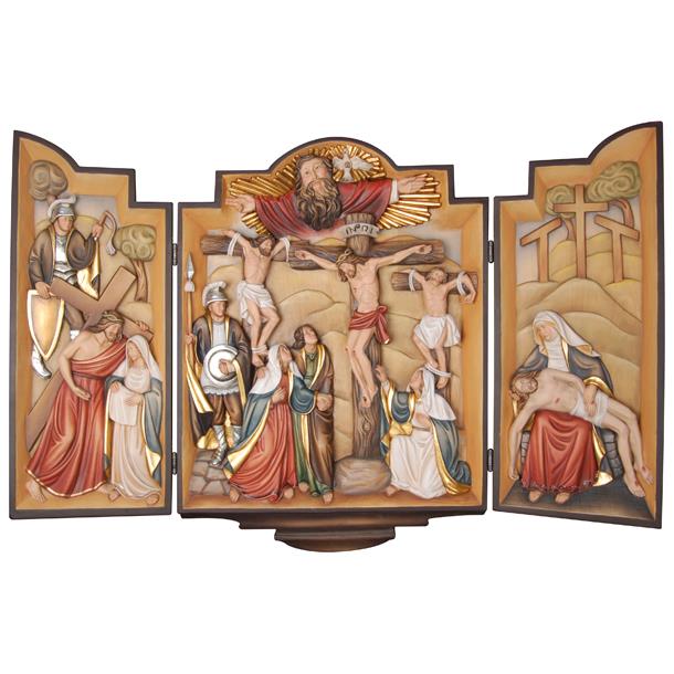 Triptych with the Passion of Jesus Christ - color