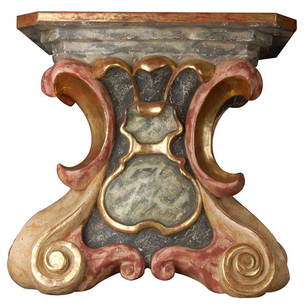 Pedestal baroque high - color