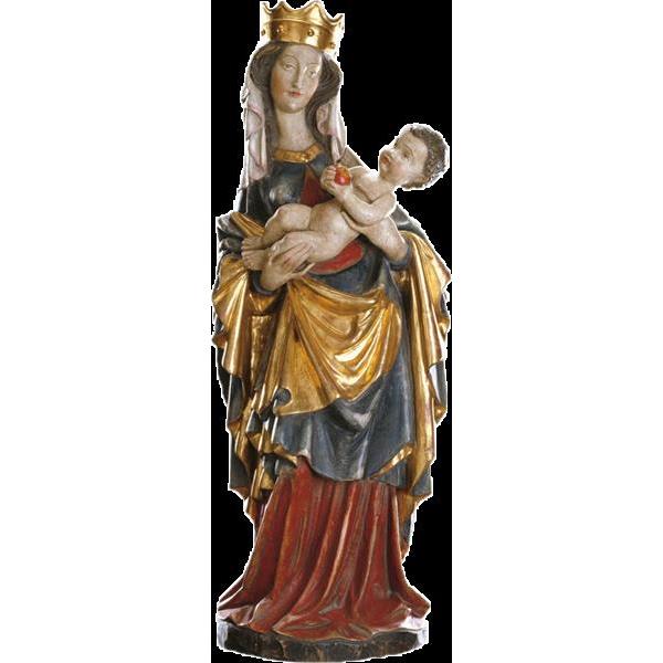 Madonna with crown - antique
