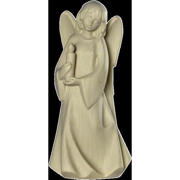 Friendship angel with candle - natural