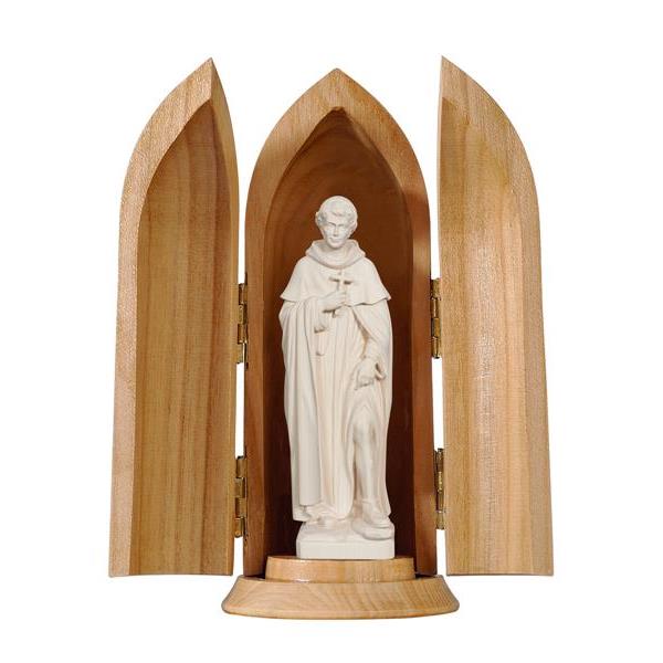 St. Peregrine in niche - natural