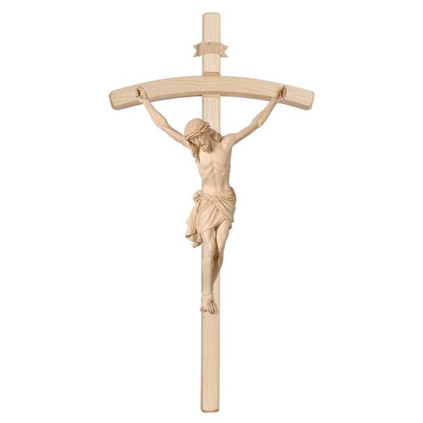 Corpus Siena-cross bent stained - natural