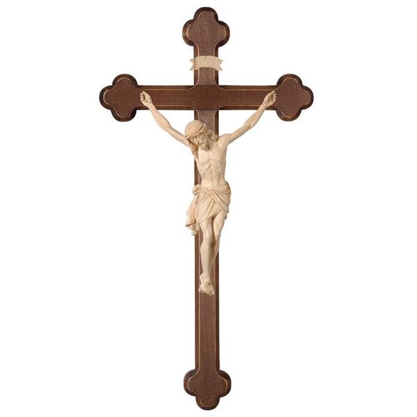 Corpus Siena-cross baroque stained - natural