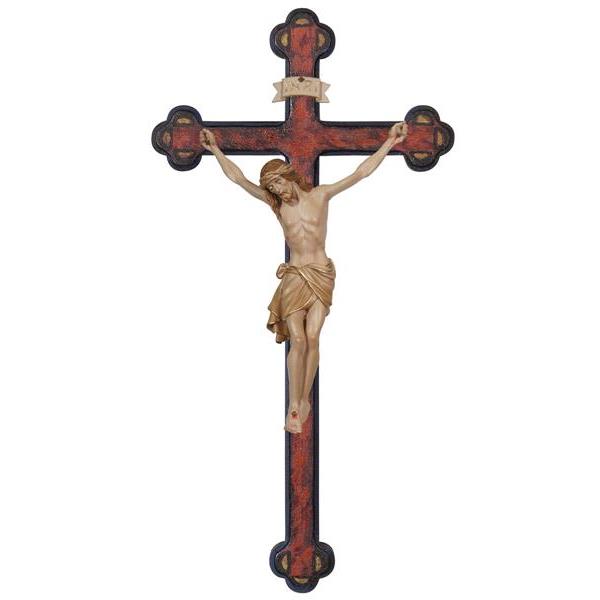 Corpus Siena-cross baroque antique - hued multicolor