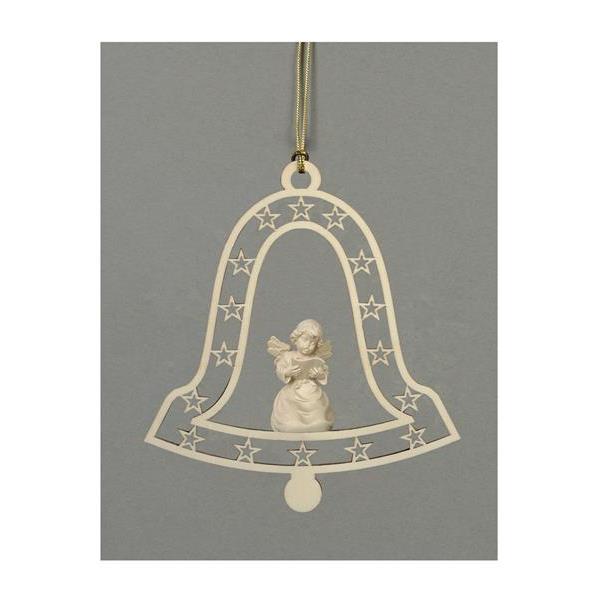 Bell-Bell angel with notes - natural