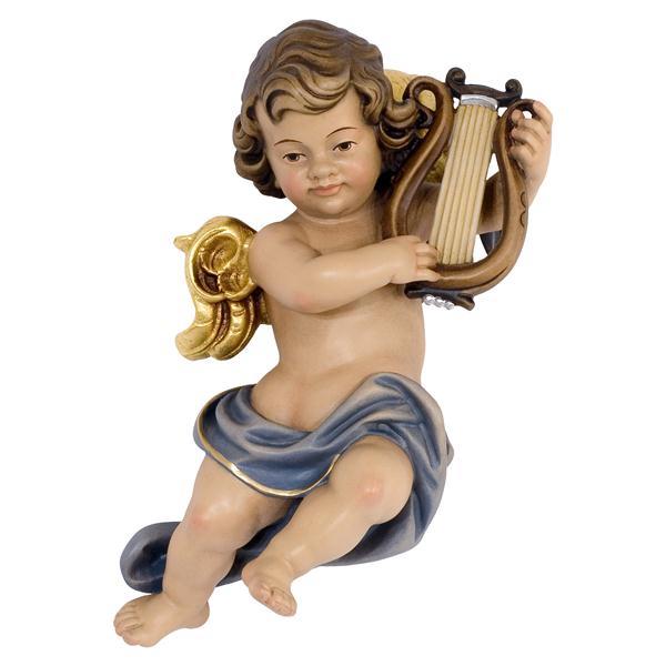 Baroque Putto with Lyre - natural