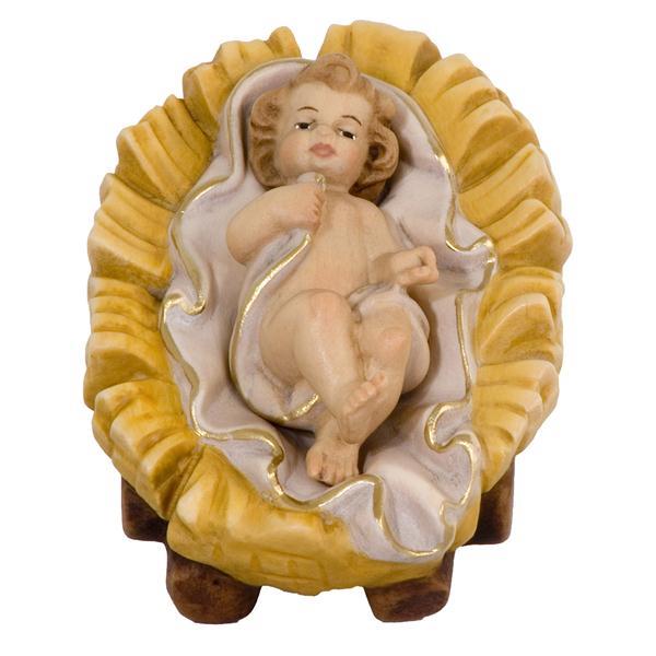 Baby Jesus in Manger (1 piece) - natural