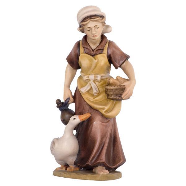 Shepherdess with Duck - natural
