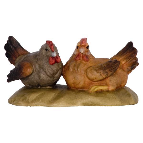 Group of Hens - natural