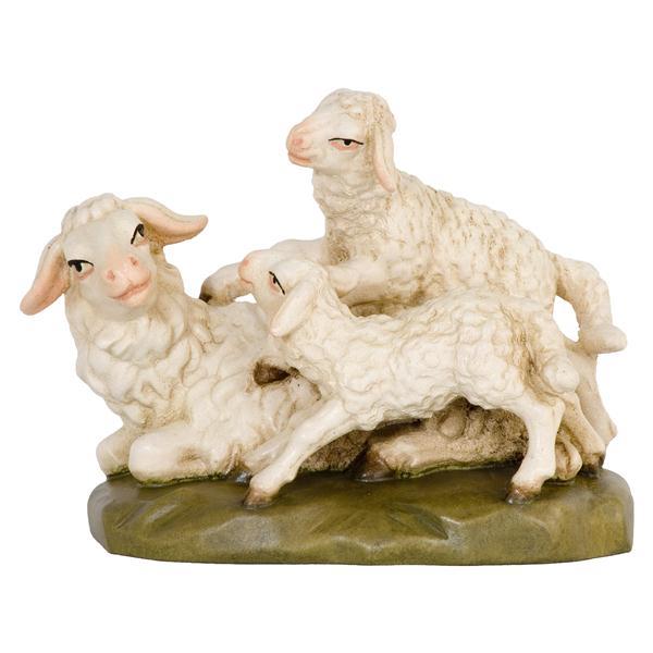 Sheep with Lambs - natural