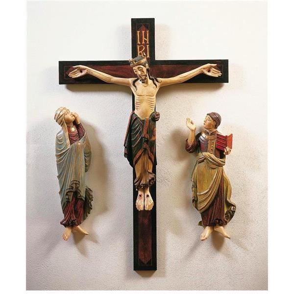 Crucifixion  Relief 3/4 - color