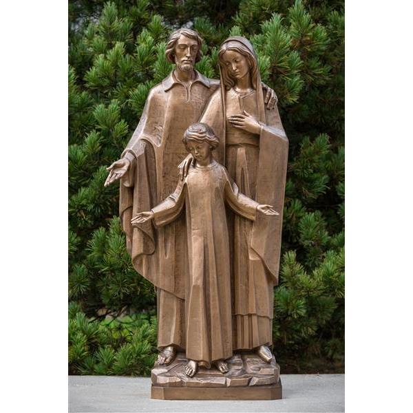 Holy Family full round figure - Fiberglass Color
