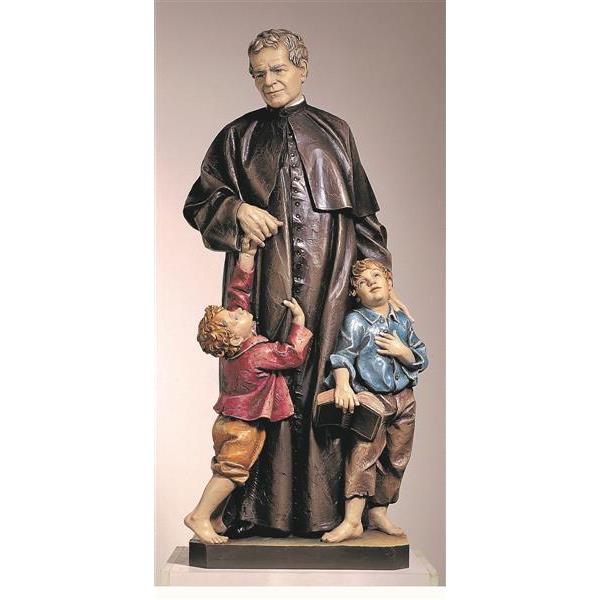 St.John Bosco with children - Fiberglass Color