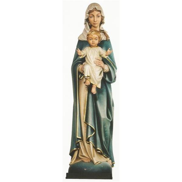 Blessed Virgin with Child - Fiberglass Color