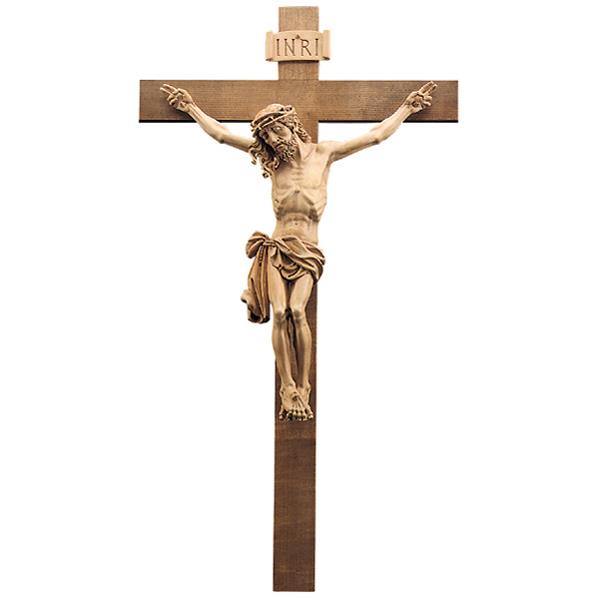 Crucifix by Martin Zuern cross L. 44inch - color