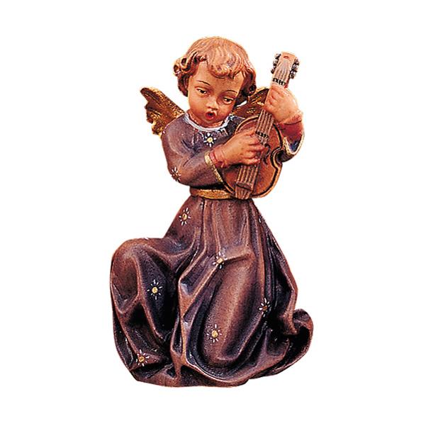 Angel kneeling with guitar 5.12 inch - color