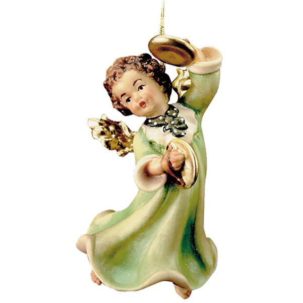 Angel with cymbals 2.4inch (for hang.) - color
